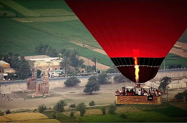 Hot Air Balloon in Luxor Hot Air Balloon in Luxor